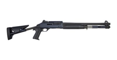 Benelli 18.5″ M1014 12 Gauge Shotgun With Fixed Skeleton Stock, 2 3/4″ & 3″ – 11701