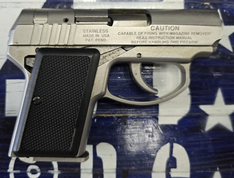 AMT Backup 380 Semi Auto Pistol, Stainless 2.6″ AMT Backup 380 Semi Auto Pistol, Stainless 2.6″