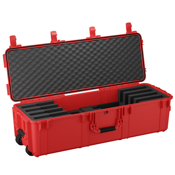 Condition 1 45″ 4 Rifle Trunk #2191Red / Pre-Cut Foam 4 Slot Tactical Rifle. H2191RDF12771-2AC1 Condition 1 45″ 4 Rifle Trunk #2191Red / Pre-Cut Foam 4 Slot Tactical Rifle. H2191RDF12771-2AC1