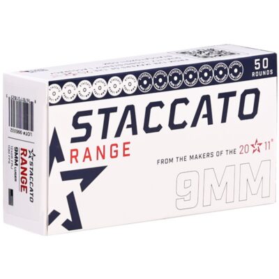Staccato Range 9mm Ammo 124 Grain Full Metal Jacket – LHA124FMJ-STAC