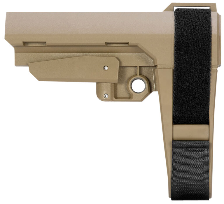 SB Tactical SBA3X02SB SBA3 Brace Synthetic Flat Dark Earth 5-Position Adjustable for AR-Platform (Tube NOT Included) SB Tactical SBA3X02SB SBA3 Brace Synthetic Flat Dark Earth 5-Position Adjustable for AR-Platform (Tube NOT Included)