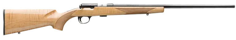Browning 025256202 T-Bolt Sporter 22 LR 10+1 22″, Polished Blued Barrel/Rec, Gloss AAAA Maple Stock, Double Helix Magazine