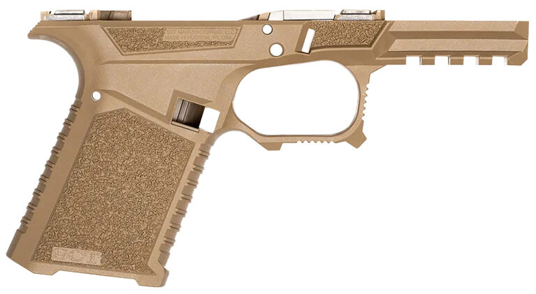 SCT Manufacturing 0225000100IA Compact Compatible w/ Gen3 19/23/32 Flat Dark Earth Polymer Frame Aggressive Texture Grip Includes Locking Block SCT Manufacturing 0225000100IA Compact Compatible w/ Gen3 19/23/32 Flat Dark Earth Polymer Frame Aggressive Texture Grip Includes Locking Block
