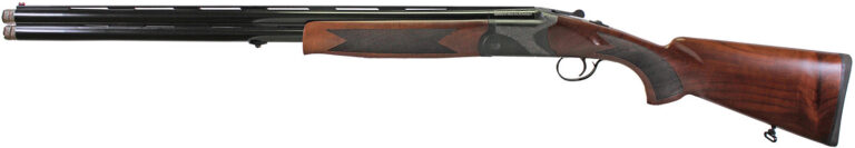 Iver Johnson Arms IJ60012 IJ600 12 Gauge Break Open 3″ 2rd 28″ Over/Under Vent Rib Barrel, Matte Black Chromed w/Engraving Steel Receiver, Fixed Walnut Checkered Wood Stock & Forend Iver Johnson Arms IJ60012 IJ600 12 Gauge Break Open 3″ 2rd 28″ Over/Under Vent Rib Barrel, Matte Black Chromed w/Engraving Steel Receiver, Fixed Walnut Checkered Wood Stock & Forend