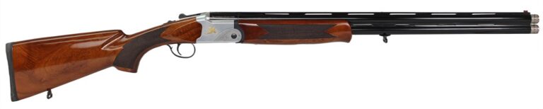 Iver Johnson Arms IJ60020LW28S IJ600 Lightweight Full Size 20 Gauge Break Open 3″ 2rd 28″ Black Over/Under Vent Rib Barrel, Silver Engraved Aluminum Receiver, Fixed Walnut Wood Stock, Ambidextrous Iver Johnson Arms IJ60020LW28S IJ600 Lightweight Full Size 20 Gauge Break Open 3″ 2rd 28″ Black Over/Under Vent Rib Barrel, Silver Engraved Aluminum Receiver, Fixed Walnut Wood Stock, Ambidextrous