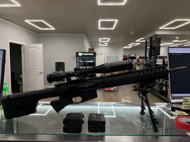 PALMETTO STATE ARMORY PA-10, .308, 16″ Barrel, Black, Semi-Auto, Featureless, Nikon 3.5-14, Bipod, 2 10 Round Magpul Magazines, 2 10 Round Metal Magazines, No Case, No Lock PALMETTO STATE ARMORY PA-10, .308, 16″ Barrel, Black, Semi-Auto, Featureless, Nikon 3.5-14, Bipod, 2 10 Round Magpul Magazines, 2 10 Round Metal Magazines, No Case, No Lock