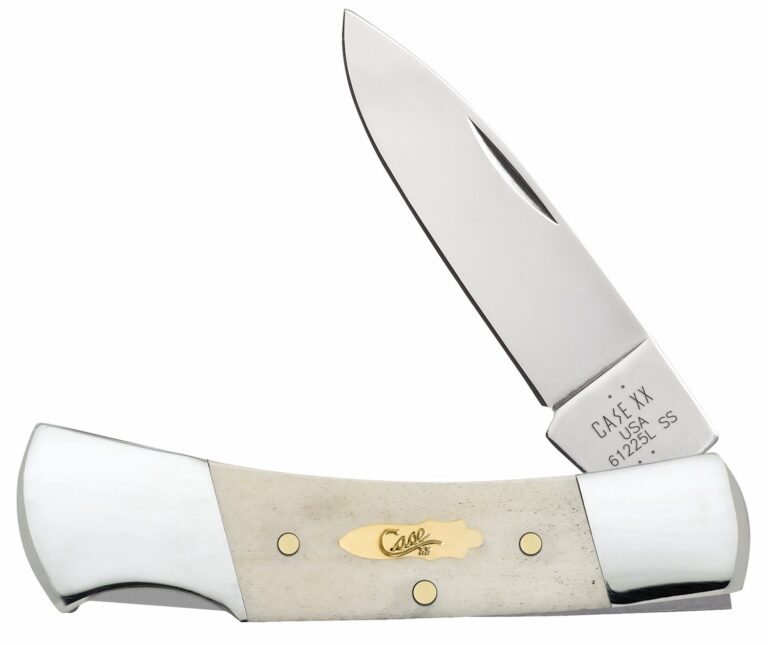 Case 11026 Lockback Folding Drop Point Plain Tru-Sharp SS Blade, Smooth Natural Bone Handle Case 11026 Lockback Folding Drop Point Plain Tru-Sharp SS Blade, Smooth Natural Bone Handle