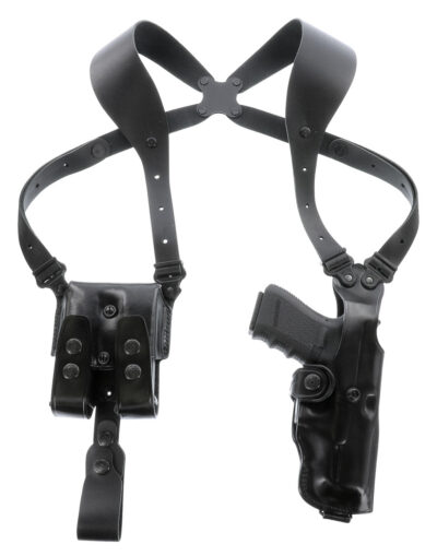 Galco VHS4212RB VHS 4.0 Shoulder System Black Leather Fits 1911 Fits 5″ Barrel Ambidextrous