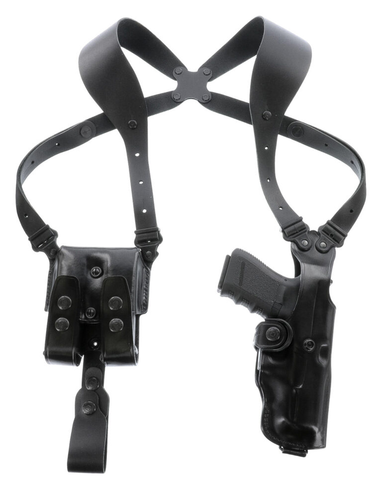Galco VHS4212RB VHS 4.0 Shoulder System Black Leather Fits 1911 Fits 5″ Barrel Ambidextrous