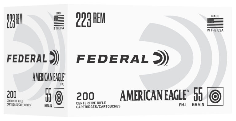 FED AMERICAN EAGLE 223REM 55GR FMJ 200/5 FED AMERICAN EAGLE 223REM 55GR FMJ 200/5