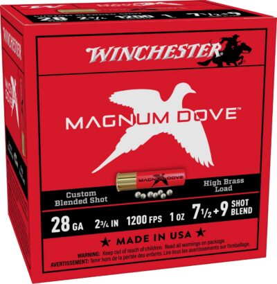 Magnum Dove 28Ga 2.75″ 1 oz #7.5&9 25/Bx