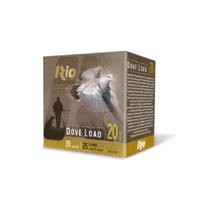 Rio Dove Load 20Ga 2.75in  7/8oz #8 25 Rds