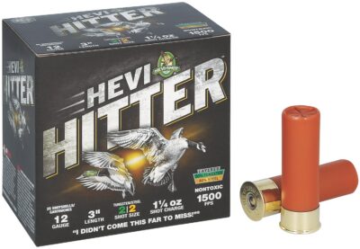 HEVI-SHOT HEVI-HITTER 12GA 3IN 1-1/4OZ #2 TUNGSTEN/STEEL 25 RD/BX 10 BX/CS