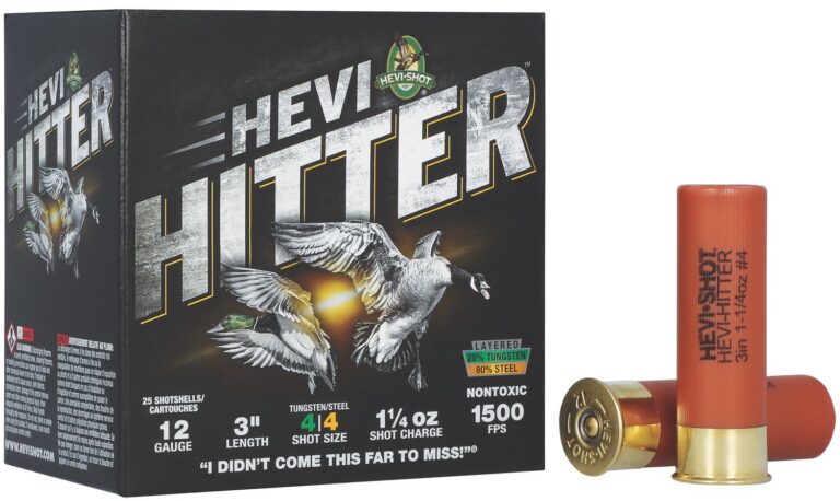 HEVI HS28044 HEVI-HITTER 12G 3″ 1-1/4OZ 4 25/10 HEVI HS28044 HEVI-HITTER 12G 3″ 1-1/4OZ 4 25/10