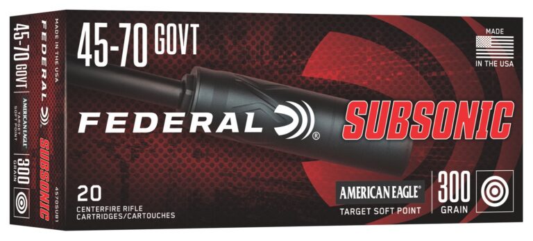 45-70 GOVT 300GR TARGET SOFT POINT SUBSONIC 20/RD 45-70 GOVT 300GR TARGET SOFT POINT SUBSONIC 20/RD