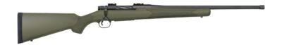 Mossberg 28080 Patriot  450 Bushmaster 4+1 20″ Matte Blued Threaded Barrel, OD Green Synthetic Stock
