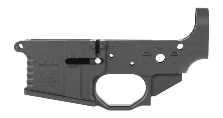 BRO BRO-MLR-ABLK BRO MILLED LOWER REC CERAKOTE BRO BRO-MLR-ABLK BRO MILLED LOWER REC CERAKOTE