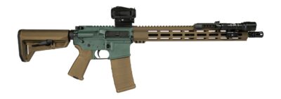 Shark Coast Tactical SCC05073GOB Goblin Bundle 5.56 NATO 30+1 16″ Black Nitride Threaded Barrel, Aluminum Receiver w/Picatinny Rail, M-LOK Handguard, Magpul Collapsible Polymer Stock, Magpul MOE Grip,