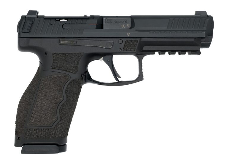 Langdon Tactical Tech VP9A1FHPRDMWC HK VP9A1F  Full Size Frame 9mm Luger 17+1 4.53″ Black Nitride Polygonal Rifled Barrel, Black Nitride Optic Ready/Serrated Slide, Black Polymer Frame w/Picatinny Rai