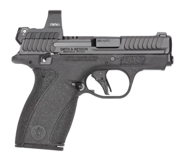 Smith & Wesson Bodyguard 2.0 Pistol, .380acp, 2.75″, 1x10rd, 1x12rd, TS, Viridian RFX1 Optic Smith & Wesson Bodyguard 2.0 Pistol, .380acp, 2.75″, 1x10rd, 1x12rd, TS, Viridian RFX1 Optic