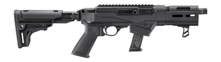 Ruger PC Carb 9mm 17rd 6.5in Thrd Bbl Blk Fold Stk   NFA