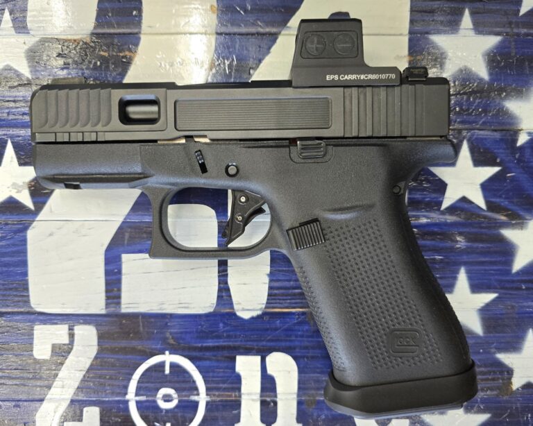 Glock 48 MOS 9mm semi auto pistol, black 4.17″ Glock 48 MOS 9mm semi auto pistol, black 4.17″