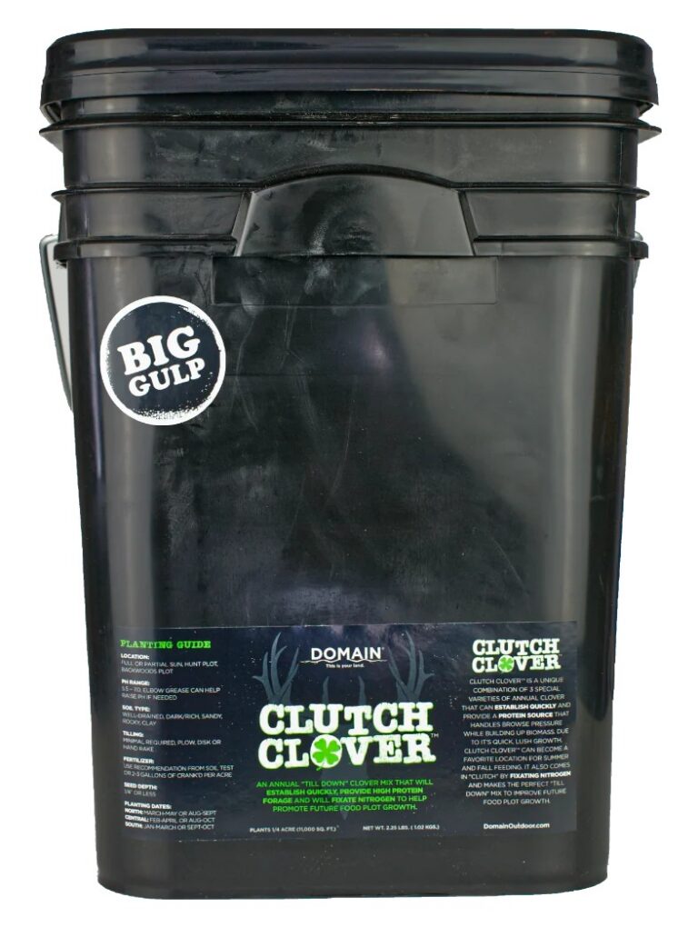 Domain Clutch Clover Seed 1/4 Acre