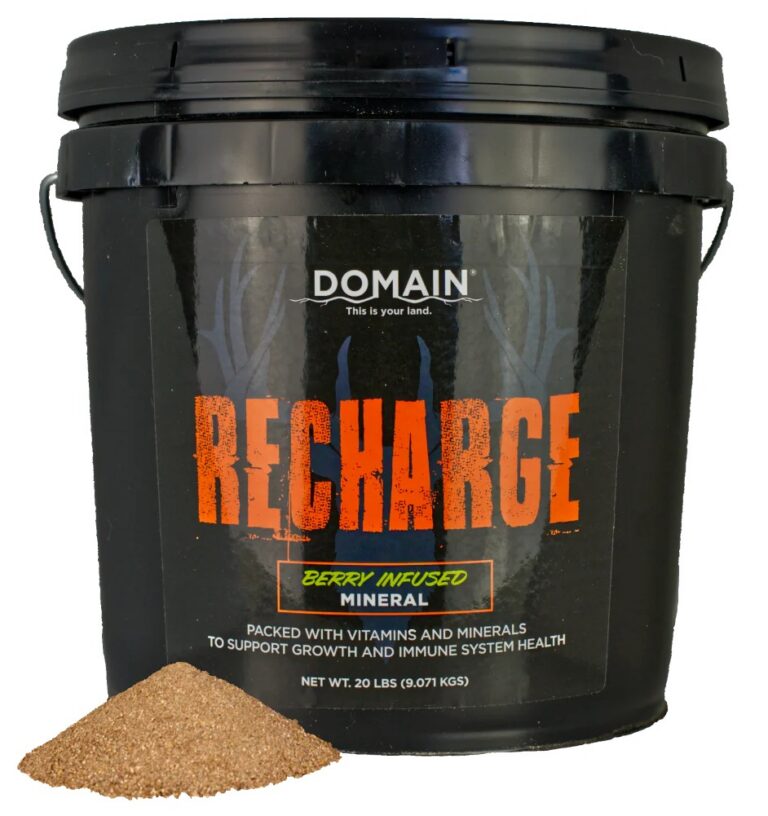 DOMAIN RCMIN10 RECHARGE DEER MINERAL (10LB) DOMAIN RCMIN10 RECHARGE DEER MINERAL (10LB)