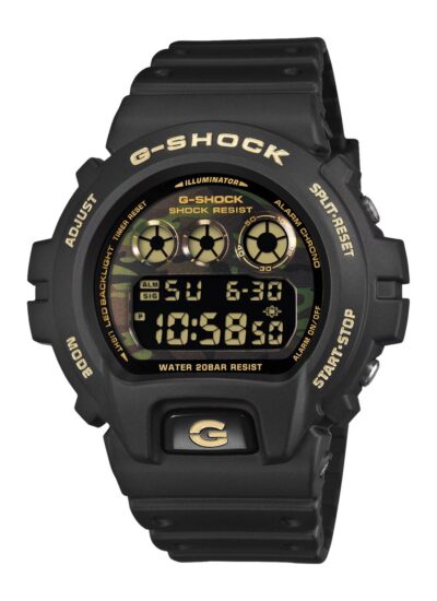 GSHOCK DW6900CF-1    CLASSIC W/BLACK CAMO