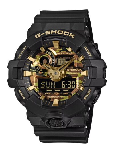 GSHOCK GA700CF1A     ANALOG DIGITAL BLK/CAMO DIAL