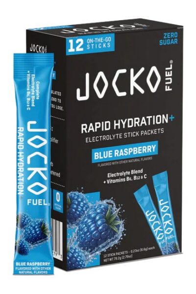 JOCKO 29279 RAPID HYDRATION POWDER RASPBERRY  6/12