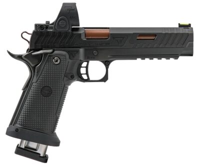 Taran Tactical Innovations JW3 Combat Master, Optic Ready, W Black SRO 9″ Black Single Shot 25acp