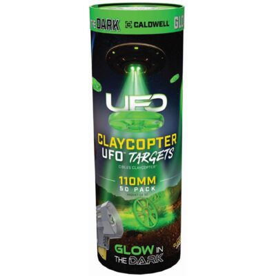CALDWELL SHOOTING SUPPLIES – ClayCopter UFO 110mm Glowing Target 50/Pack