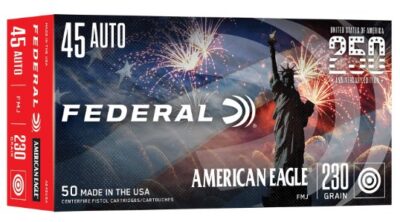 FED 250TH ANV USA 45ACP 230GR FMJ