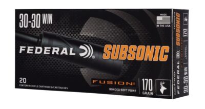 FED FUSION 30-30WIN 170GR SUBSONIC 20/10