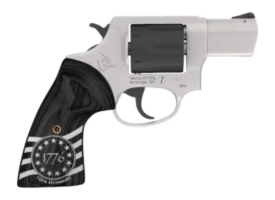 TAURUS 856 38 SPL 2IN BARREL 6RD SS/BLACK BLK CYL 1776 250TH ANN 2-85625-US3