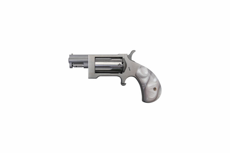 NAA SWING-OUT 22 WMR 1.5IN BARREL 5RD SS WHITE PEARL GRIP NAA-SW-GPW NAA SWING-OUT 22 WMR 1.5IN BARREL 5RD SS WHITE PEARL GRIP NAA-SW-GPW