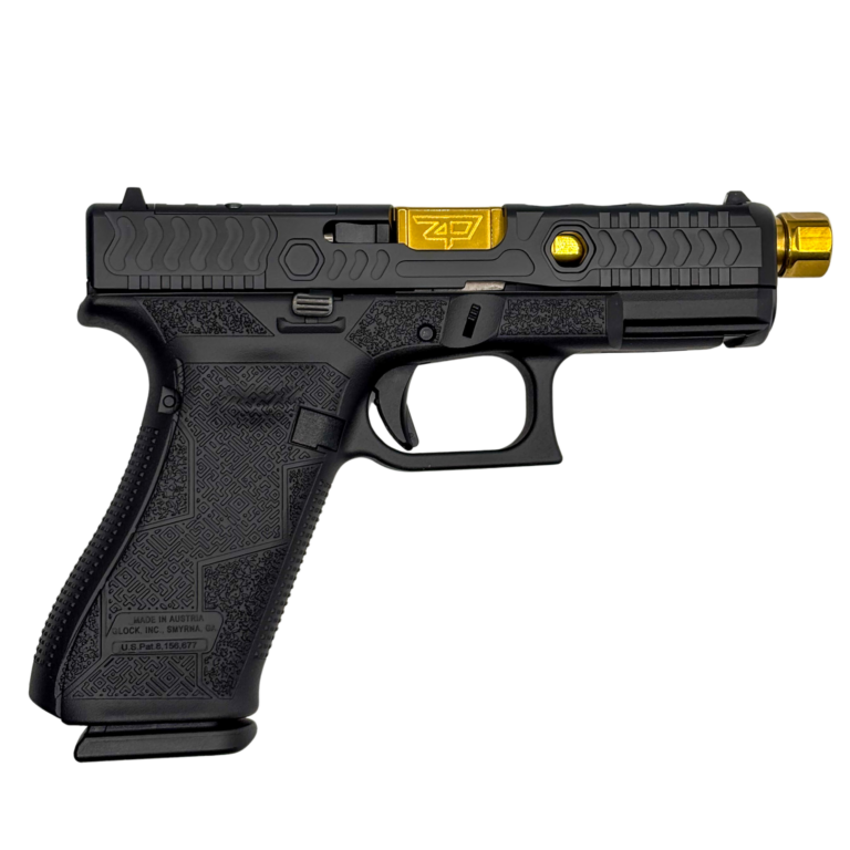 GLOCK 45V C4 KAVORKA 9MM GOLD THREADED BARREL 17RD OR PV4550203KVBLK GLOCK 45V C4 KAVORKA 9MM GOLD THREADED BARREL 17RD OR PV4550203KVBLK