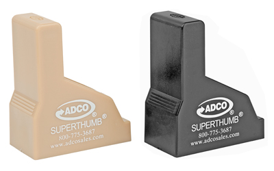 Adco Pair of Super Thumb1 (1-black & 1-tan) Mag Loaders Adco Pair of Super Thumb1 (1-black & 1-tan) Mag Loaders