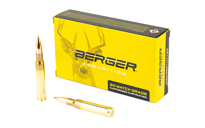 Berger 30-06 Springfield 168 Grain Classic Hunter 20Rds Per Box Berger 30-06 Springfield 168 Grain Classic Hunter 20Rds Per Box