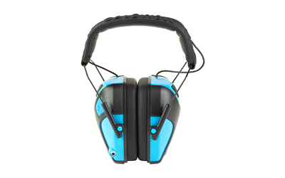CALDWELL YOUTH ELECTRON EARMUFF NEON BLUE
