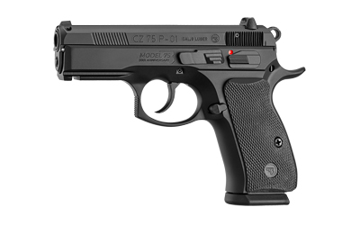 CZ 75 P-01 50TH ELITE 9MM 10RD BLK ALUM FRAME FS DECOCKER BLK RUBBER GRIP CZ 75 P-01 50TH ELITE 9MM 10RD BLK ALUM FRAME FS DECOCKER BLK RUBBER GRIP