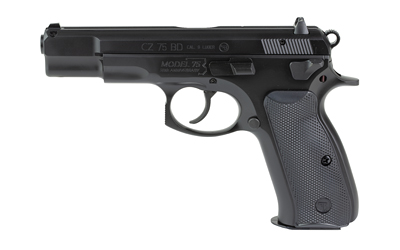 CZ 75BD 50TH ANNIVERSARY 9MM BLACK FIXED SIGHTS, DECOCKER, 2-16RD MAGS