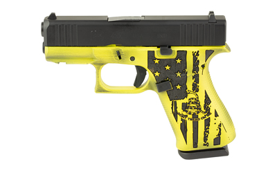 GLOCK 43X 9MM 10RD GADSDEN FLAG GLOCK 43X 9MM 10RD GADSDEN FLAG