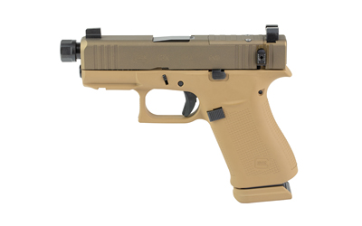 GLOCK 43X 9MM 15RD 3.92″ TB FDE