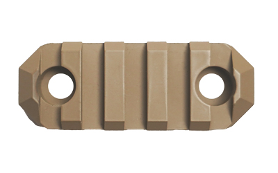 GROVTEC RAIL 2.2 5 SLOT MLOK COYOTE TAN GROVTEC RAIL 2.2 5 SLOT MLOK COYOTE TAN