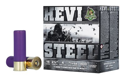 HEVI-STEEL 16GA 2.75″ 15/16OZ #4