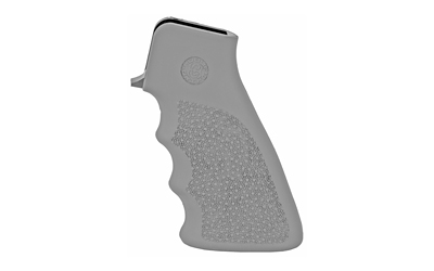 HOGUE GRIP AR15 W/FINGER GROVE GREY HOGUE GRIP AR15 W/FINGER GROVE GREY