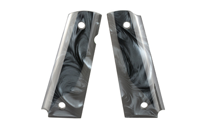 HOGUE GRIP 1911 GOVT PEARL AMBI BLK HOGUE GRIP 1911 GOVT PEARL AMBI BLK