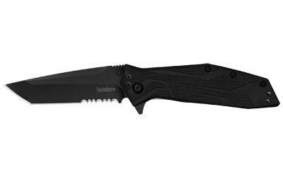 KERSHAW BRAWLER SERRATED 3″ BLK/OX